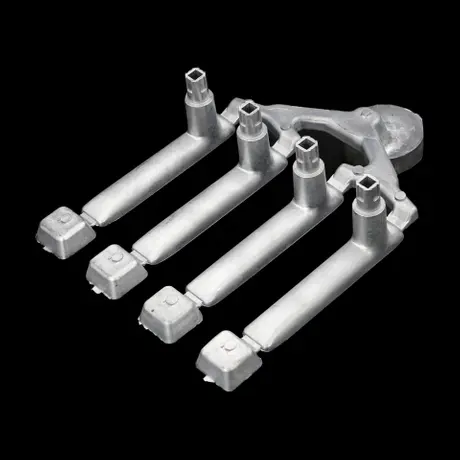 OEM Precision Custom Aluminum Die Cast Die Casting Parts Aluminium Casting for Auto Spare Parts