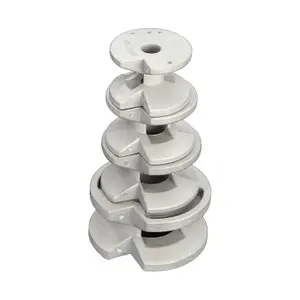  Factory Customized Machine Custom Process Products Alloy Components Gravity Casting Parts Die Cast Aluminum Corner Brackets